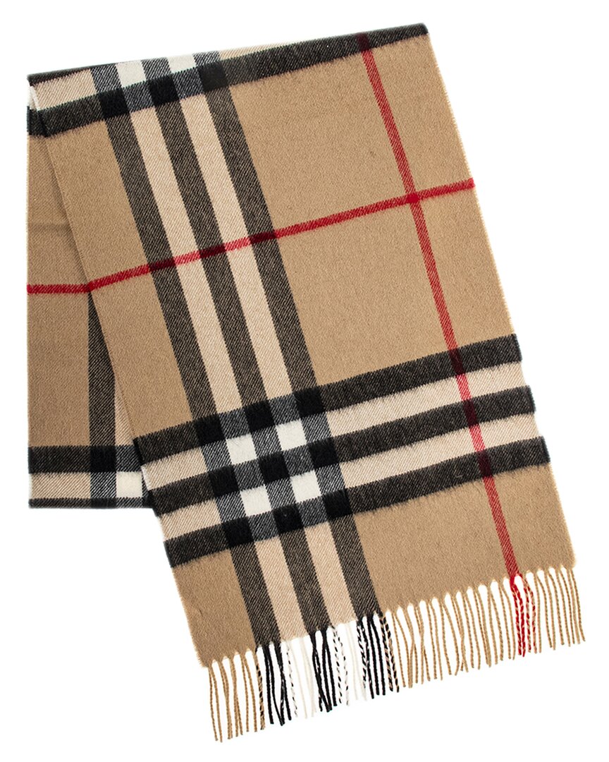 Burberry Check Cashmere Scarf – Bluefly Burberry Check Cashmere Scarf – Bluefly