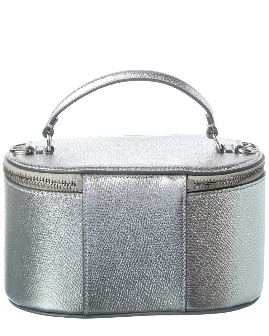 Valentino Vlogo Signature Mini Leather Vanity Bag