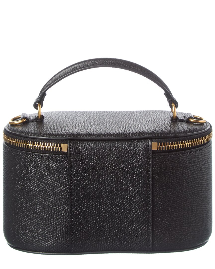 Valentino Valentino Vlogo Signature Mini Leather Vanity Bag