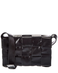 Bottega Veneta Bottega Veneta Cassette Small Maxi Intrecciato Leather Crossbody