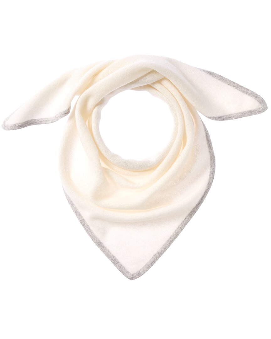 Phenix Knit Triangle Cashmere Scarf