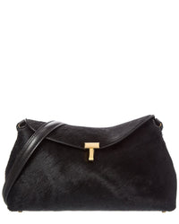 TOTEME Toteme T Lock Haircalf Shoulder Bag