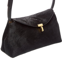 TOTEME Toteme T Lock Haircalf Shoulder Bag