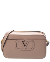 Valentino Vlogo Leather Crossbody