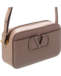 Valentino Vlogo Leather Crossbody