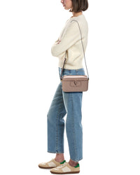 Valentino Vlogo Leather Crossbody
