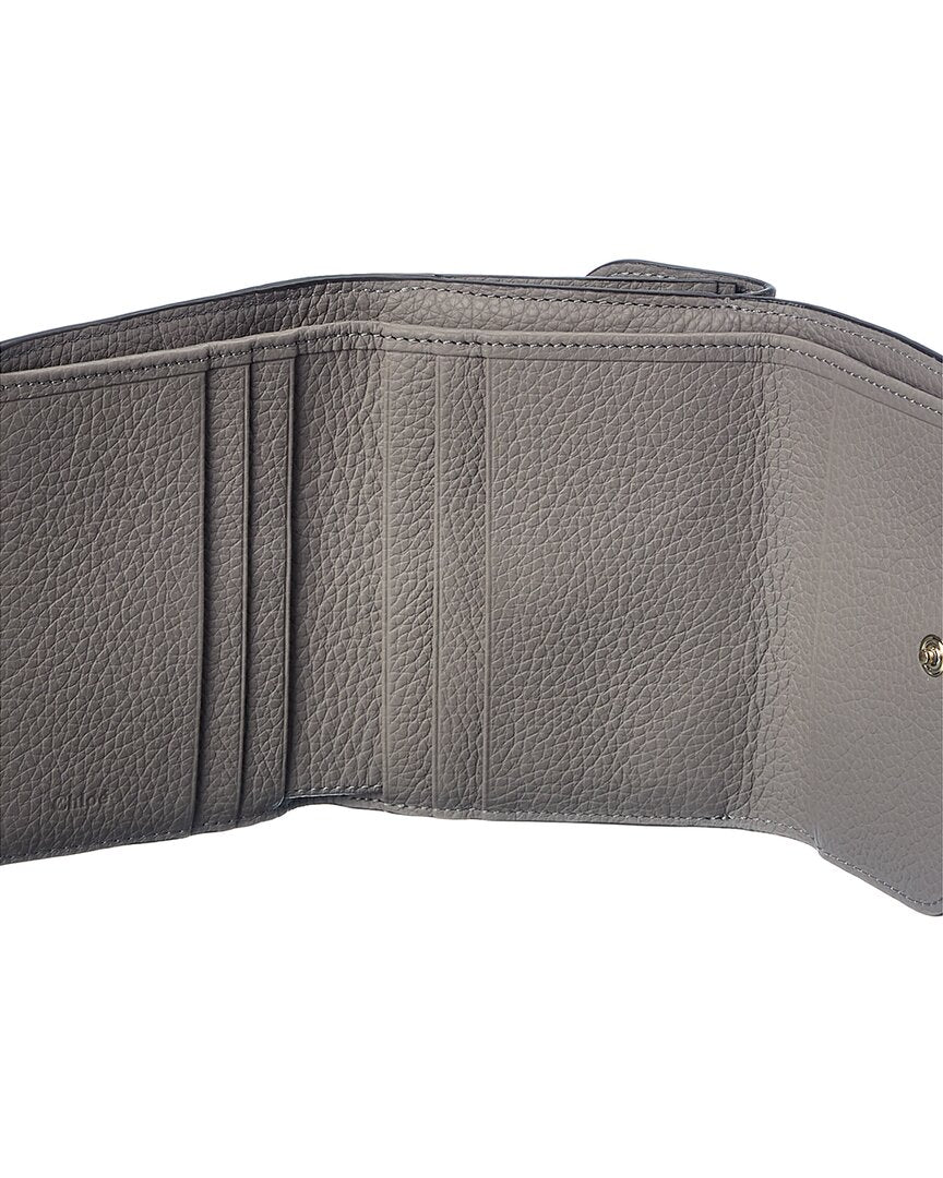 Chloé Alphabet Leather French Wallet