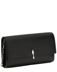 Christian Louboutin Bettina Leather Wallet With Chain