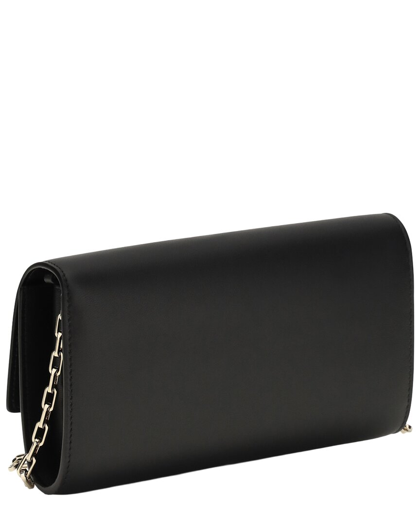 Christian Louboutin Bettina Leather Wallet With Chain