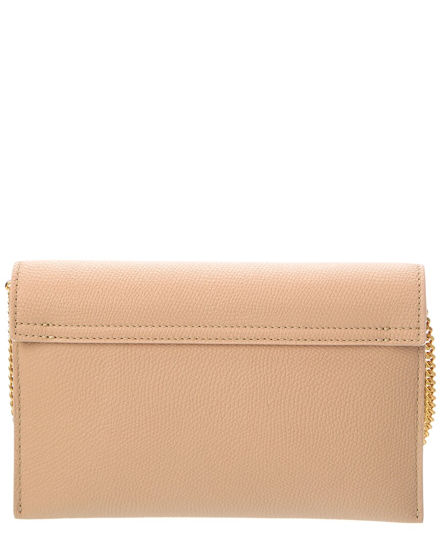 Valentino Valentino Vlogo Signature Leather Wallet On Chain