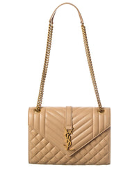 Saint Laurent Saint Laurent Envelope Medium Leather Envelope Bag