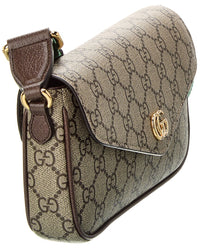 Gucci Gucci Ophidia Mini Gg Supreme Canvas & Leather Crossbody, Os