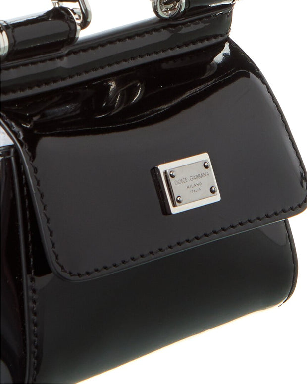 Dolce & Gabbana Kim Sicily Micro Leather Shoulder Bag