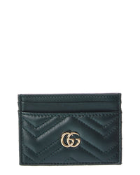 Gucci Gucci Gg Marmont Leather Card Case