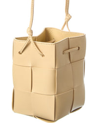 Bottega Veneta Cassette Mini Intrecciato Bucket Bag