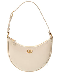 Valentino Valentino Vlogo Signature Mini Leather Hobo Bag