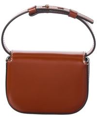 Ferragamo Ferragamo Gancini Leather Keychain