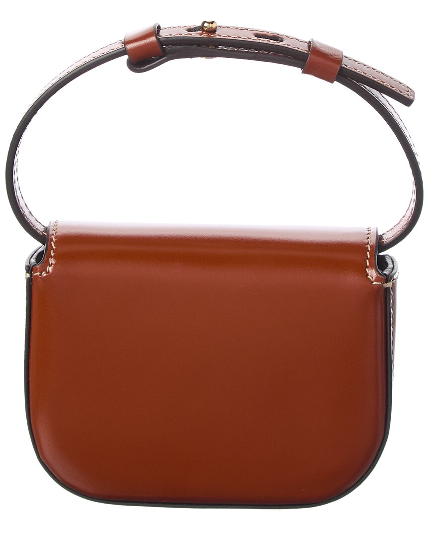 Ferragamo Ferragamo Gancini Leather Keychain