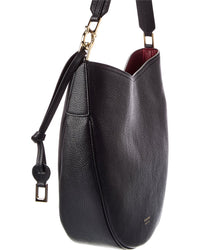 Ferragamo Ferragamo North/South Medium Leather Hobo Bag