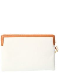 CELINE Celine Triomphe Small Canvas Pouch