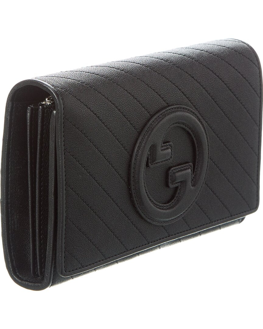 Gucci Blondie Leather Wallet On Chain – Bluefly