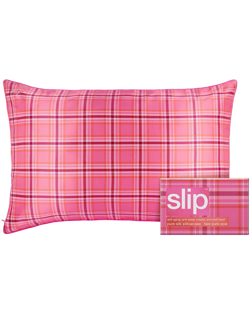 Slip® Pure Silk Queen Pillowcase - Highland Rose
