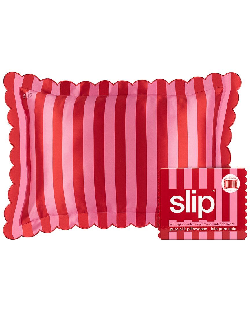 Slip® Pure Silk Queen Pillowcase With Scalloped Edge