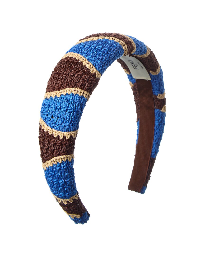 FENDI Fendi Logo Crochet Headband