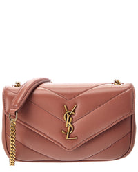 Saint Laurent Saint Laurent Loulou Mini Leather Crossbody
