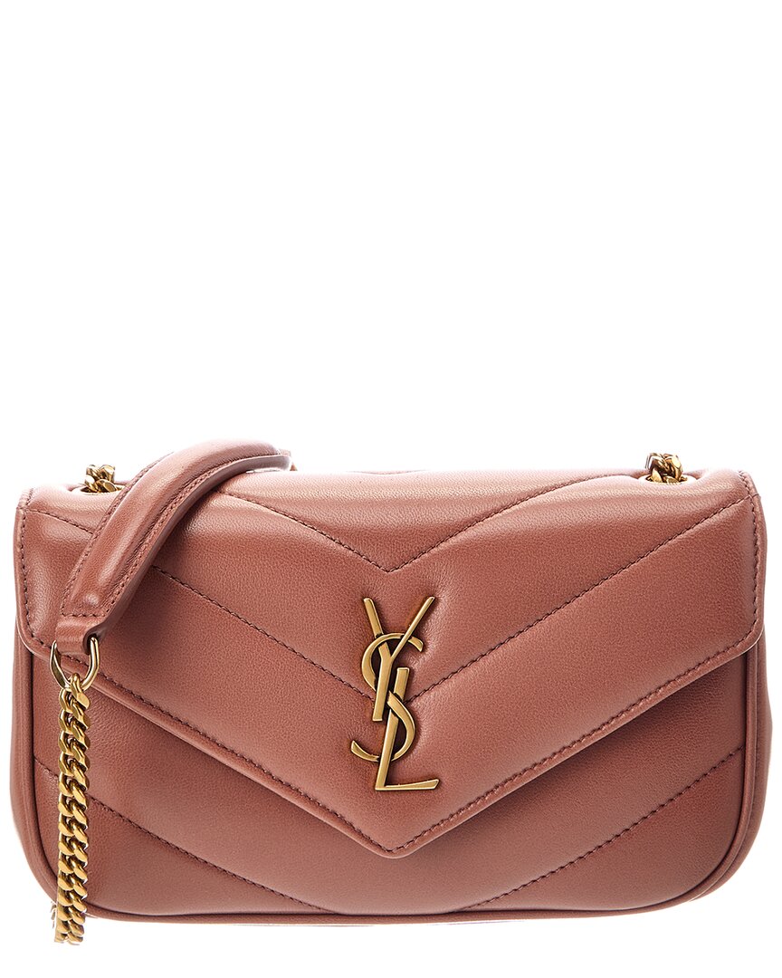 Saint Laurent Saint Laurent Loulou Mini Leather Crossbody