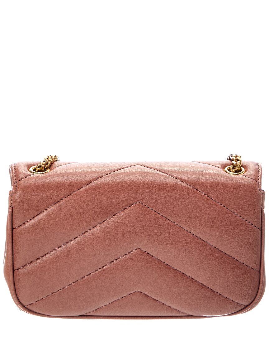 Saint Laurent Saint Laurent Loulou Mini Leather Crossbody
