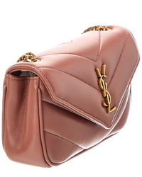 Saint Laurent Saint Laurent Loulou Mini Leather Crossbody