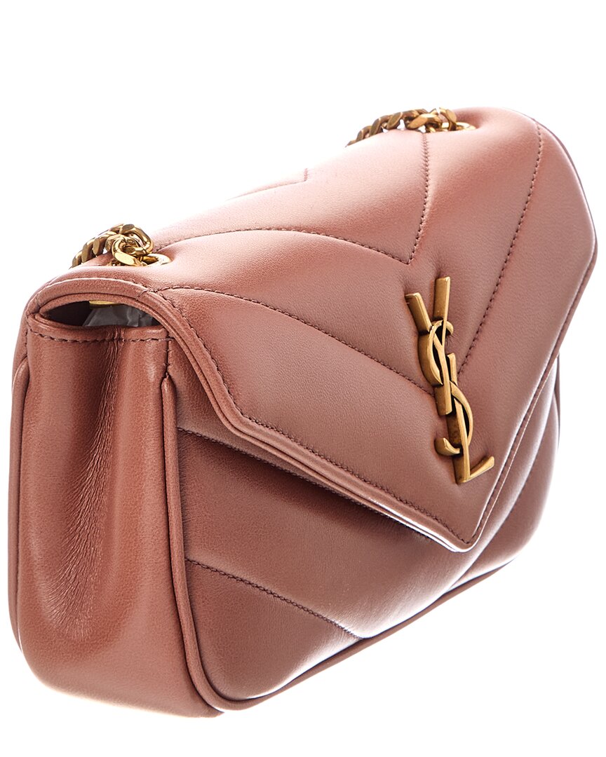 Saint Laurent Saint Laurent Loulou Mini Leather Crossbody