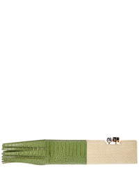 Jacquemus Poireau Leather Clutch