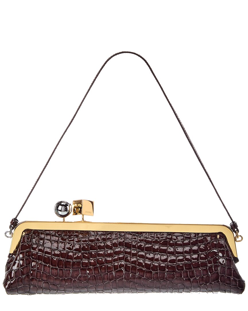 Jacquemus Salon Patent Clutch