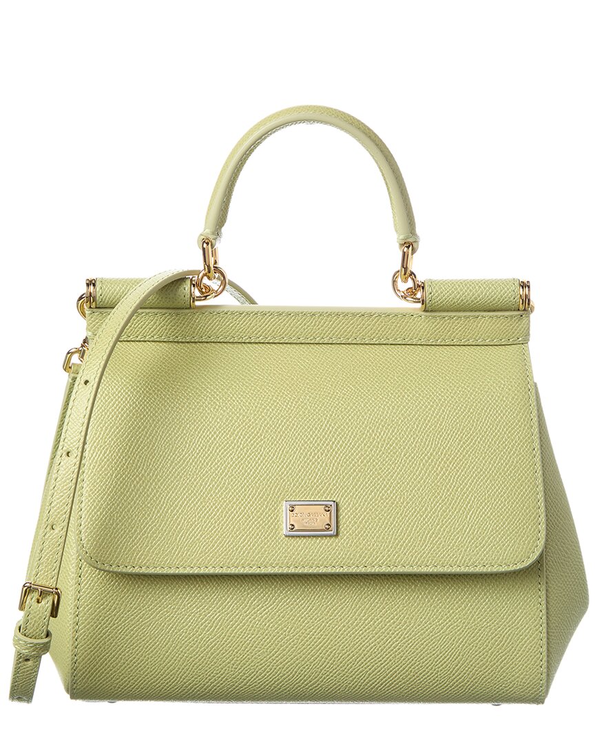 Dolce & Gabbana Sicily Small Leather Clutch