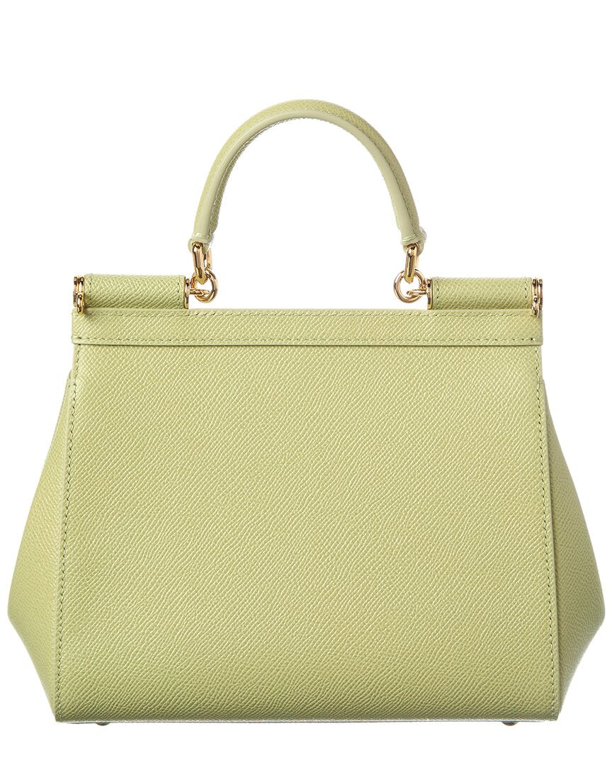 Dolce & Gabbana Sicily Small Leather Clutch