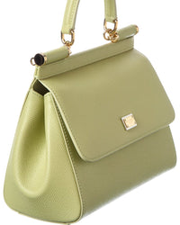 Dolce & Gabbana Sicily Small Leather Clutch