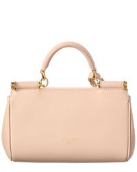 Dolce & Gabbana Sicily Mini Leather Clutch