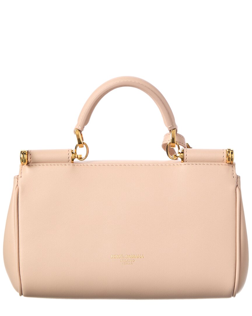 Dolce & Gabbana Sicily Mini Leather Clutch