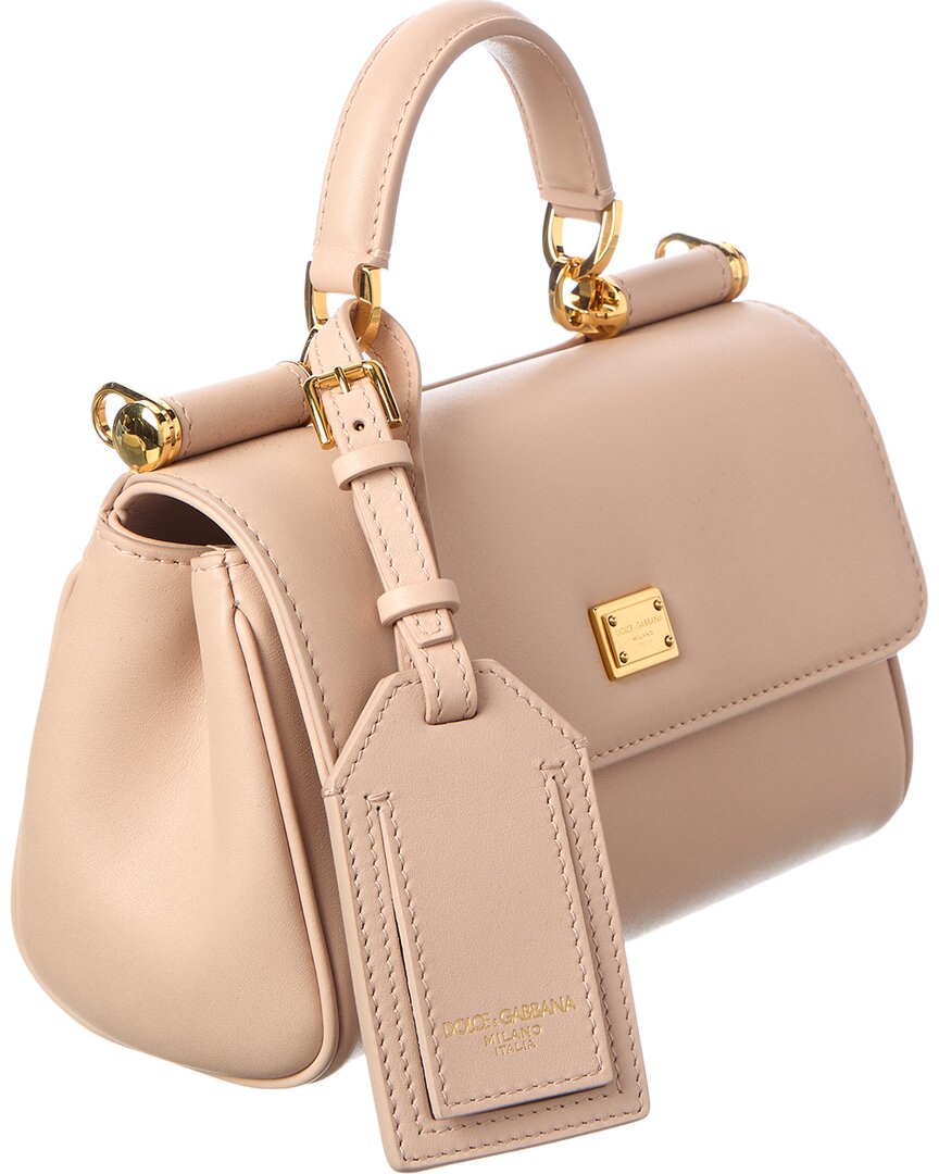 Dolce & Gabbana Sicily Mini Leather Clutch