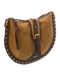 Isabel Marant Isabel Marant Oskan Suede & Leather Shoulder Bag