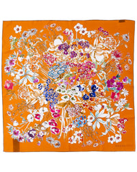 Gucci Gucci Floral Silk Scarf