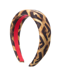 Fendi Ff Silk Headband