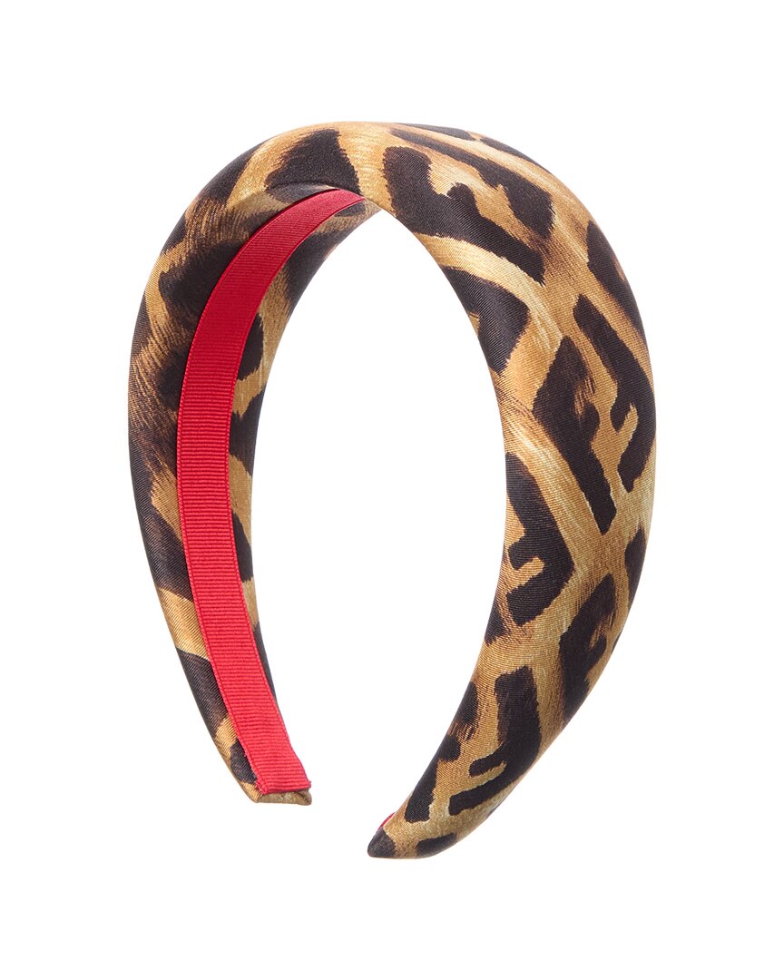 Fendi Ff Silk Headband