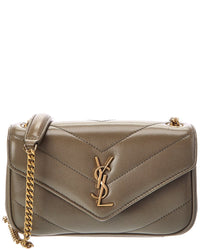 Saint Laurent Saint Laurent Loulou Mini Leather Crossbody