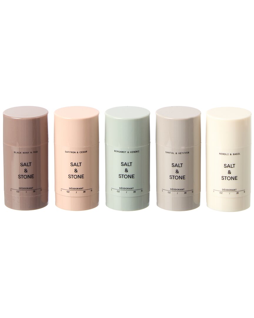 Salt & Stone Salt & Stone Unisex 1Oz 5Pk Deodorant Discovery Set
