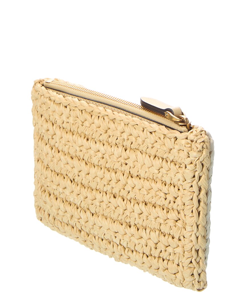 Valentino Viva Raffia Pouch