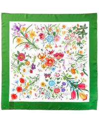Gucci Gucci Print Silk Scarf