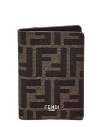 FENDI Fendi Canvas & Leather Wallet